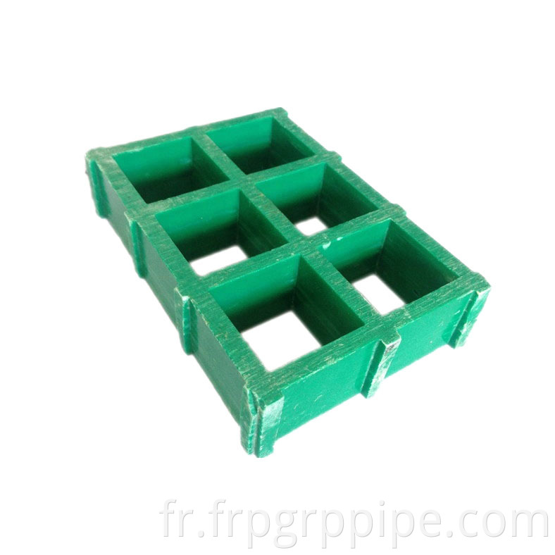 50 * 50 mm en fibre de verre FRP GRATING FRP GRATIN